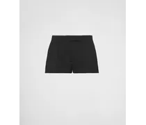 Shorts aus leichtem Mohair