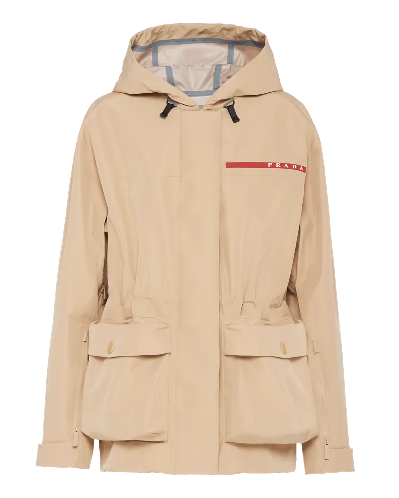 Prada Regenjacke aus Funktionsgewebe Kordel