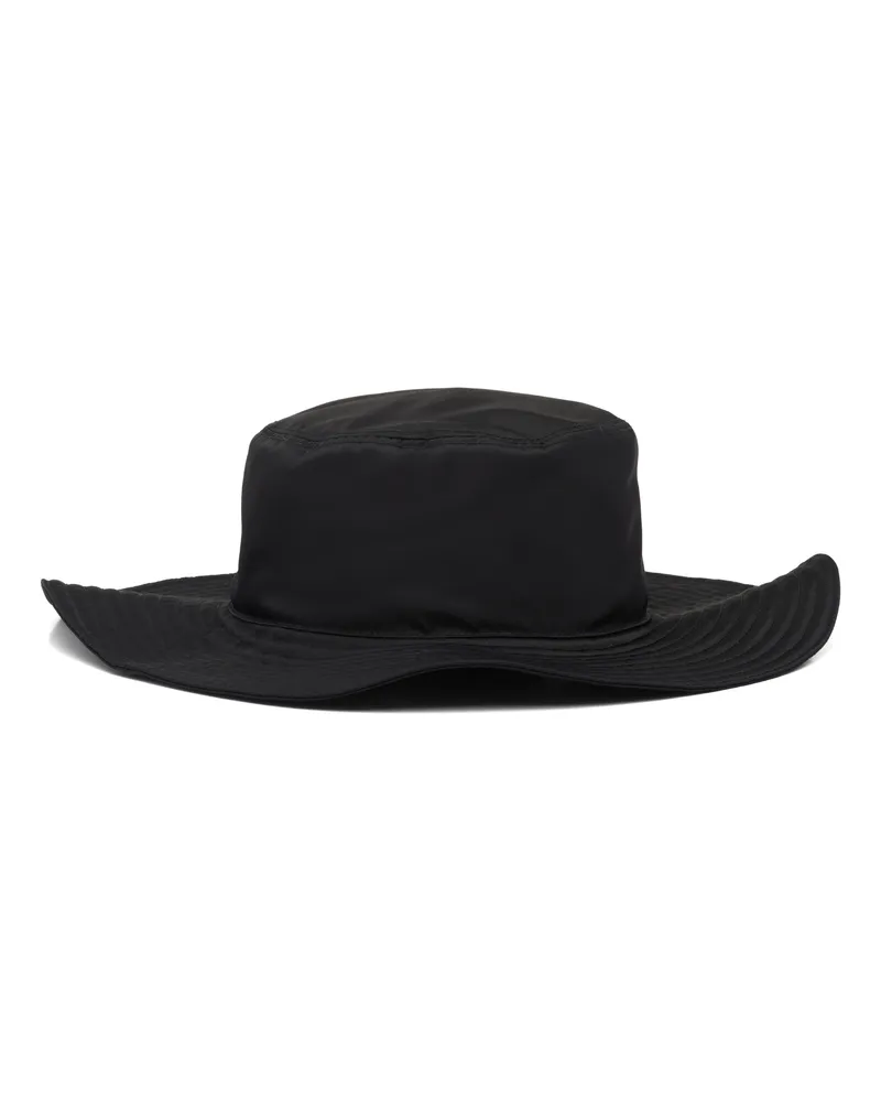 Prada Hut Aus Re-nylon, Herren, Schwarz, Größe Schwarz