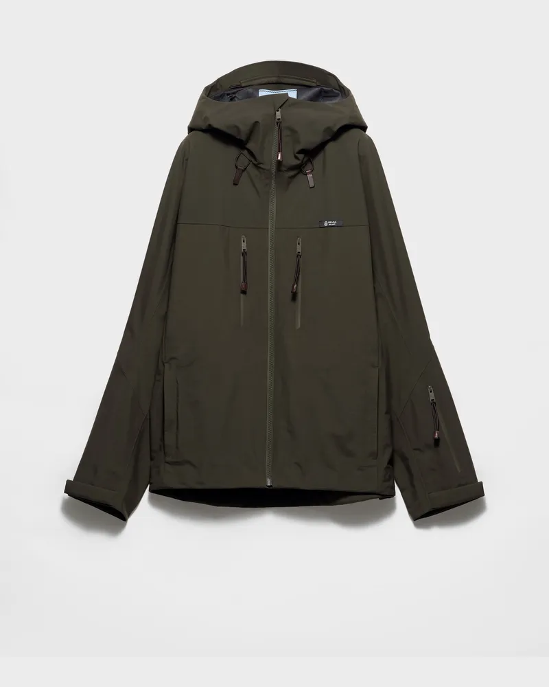 Prada Jacke aus Funktionsgewebe Camouflage