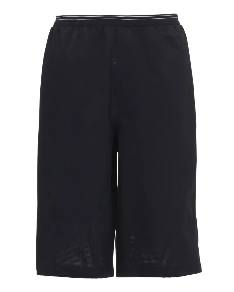 Prada Bermudas Aus Leichtem Stretch-funktionsgewebe, Herren, Schwarz, Größe Schwarz