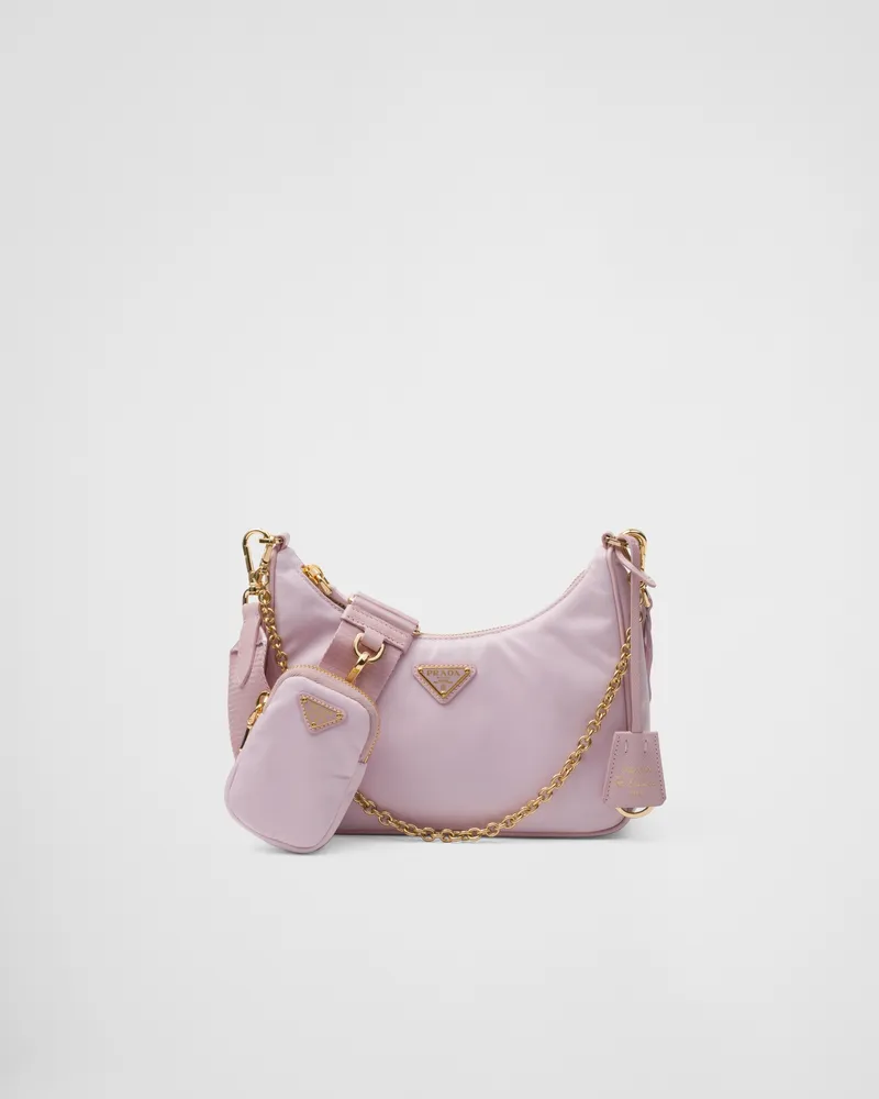 Prada Re-Edition 2005 Tasche aus Re-Nylon Alabaster