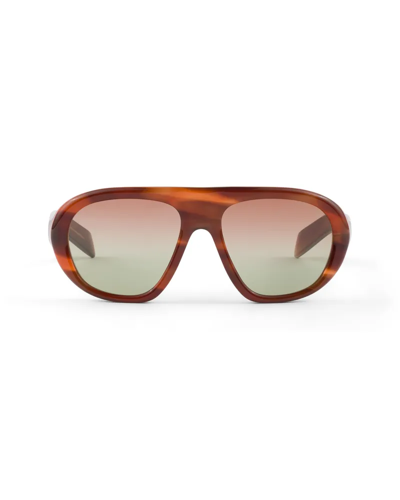Prada Eyewear Collection Sonnenbrille, Damen, Linsenfarbe Eiche Linsenfarbe