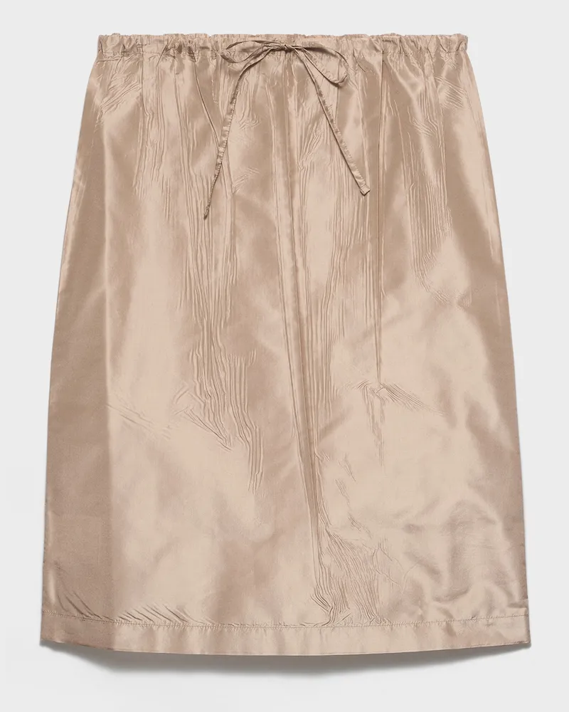 Prada Midirock aus Taft Kordel