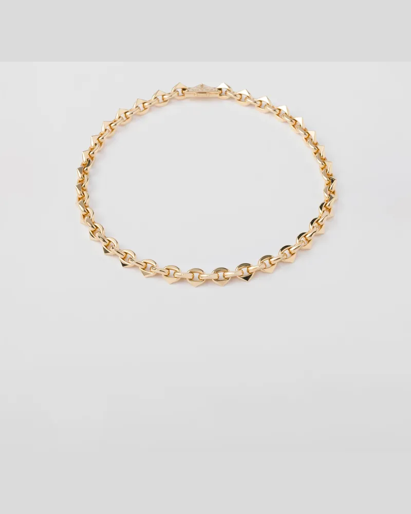 Prada Eternal Gold Halskette – Gelbgold Gold
