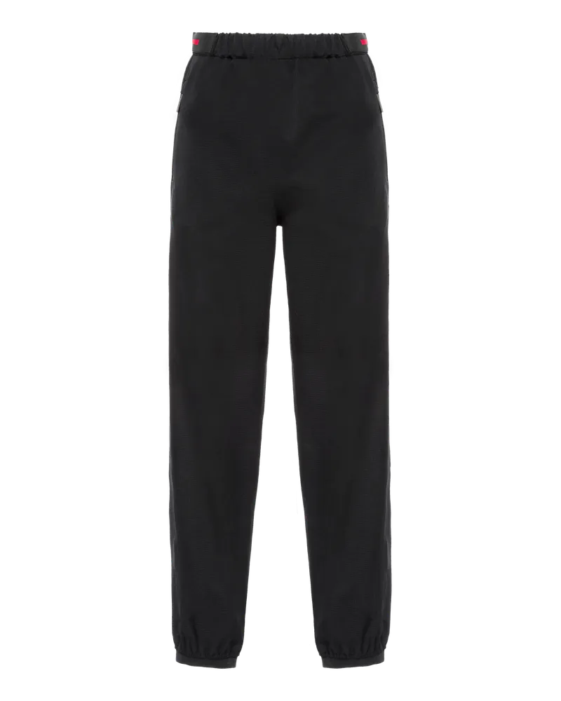 Prada Jogginghose aus Light Bi-Stretch Schwarz
