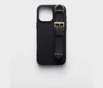 Hülle für iPhone 16 Pro Max aus Saffiano-Leder