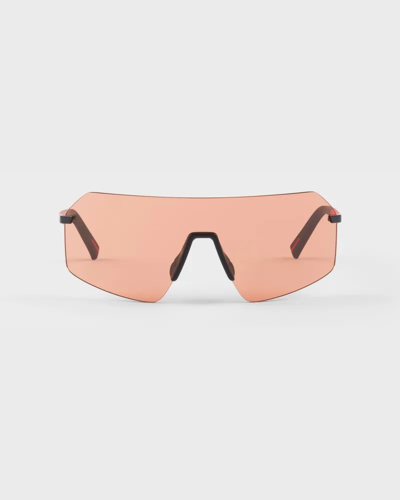 Prada Linea Rossa Sonnenbrille Orangefarbene