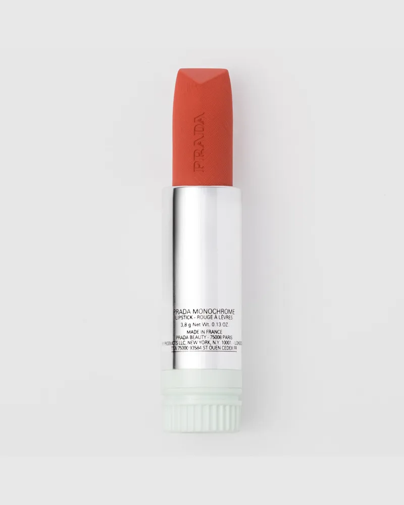 Prada Monochrome Hyper Matte Lippenstift Refill - O77 - ARANCIO O77