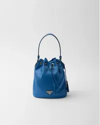 Prada Re-Edition 1978 Mini Bag aus Re-Nylon Hellblau