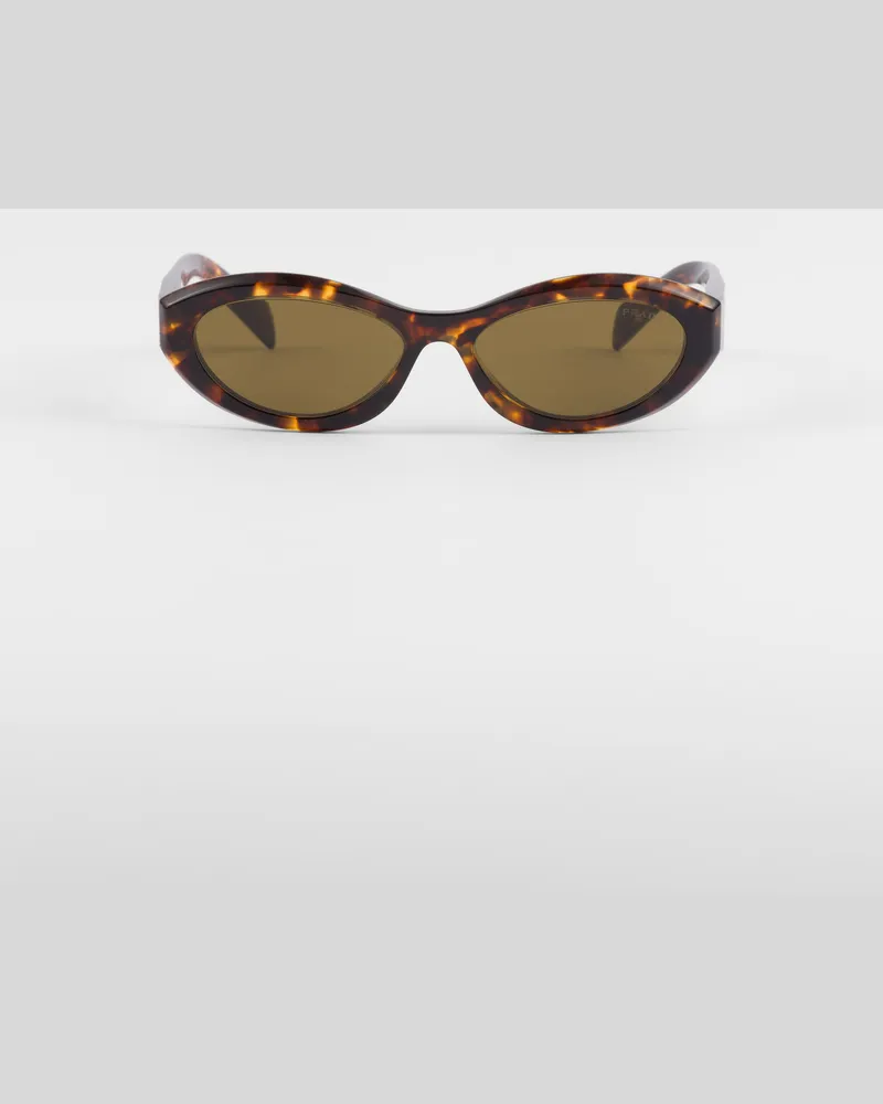 Prada Symbole Sonnenbrille Lodengrüne