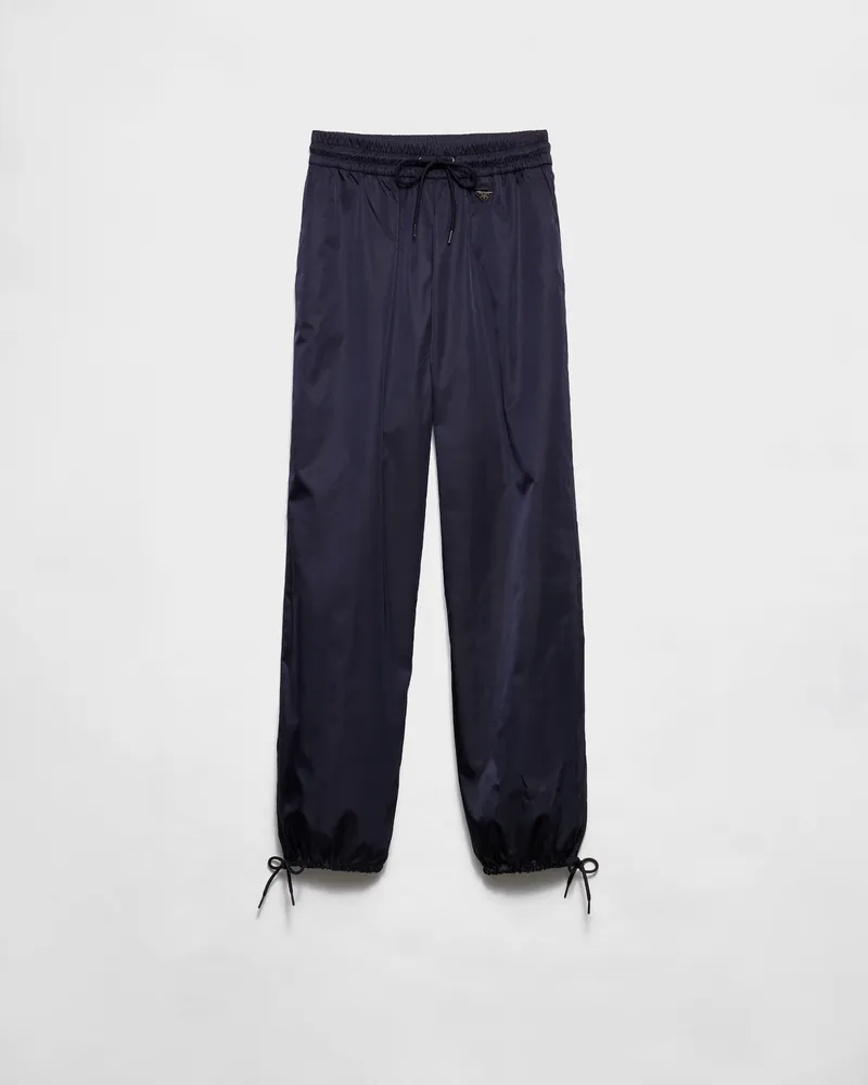 Prada Jogginghose aus Re-Nylon Blau