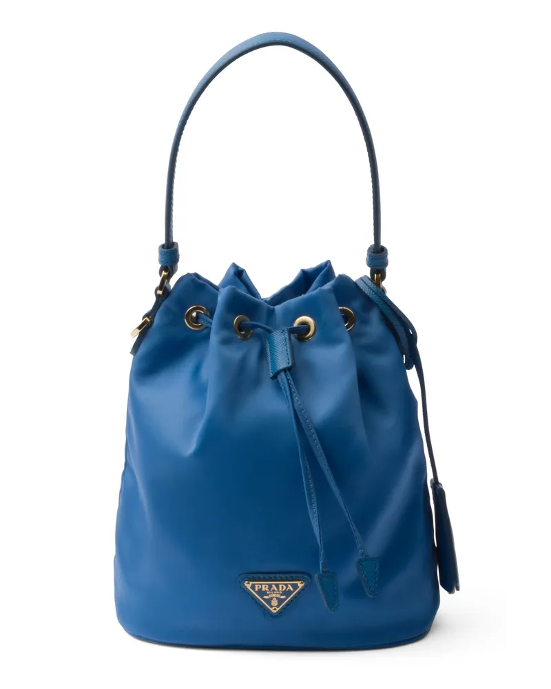 Prada Re-edition 1978 Mini Bag Aus Re-nylon, Damen, Hellblau Hellblau