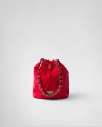 Prada Mini Bag aus Re-Nylon Rot