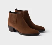 Stiefeletten aus Wildleder