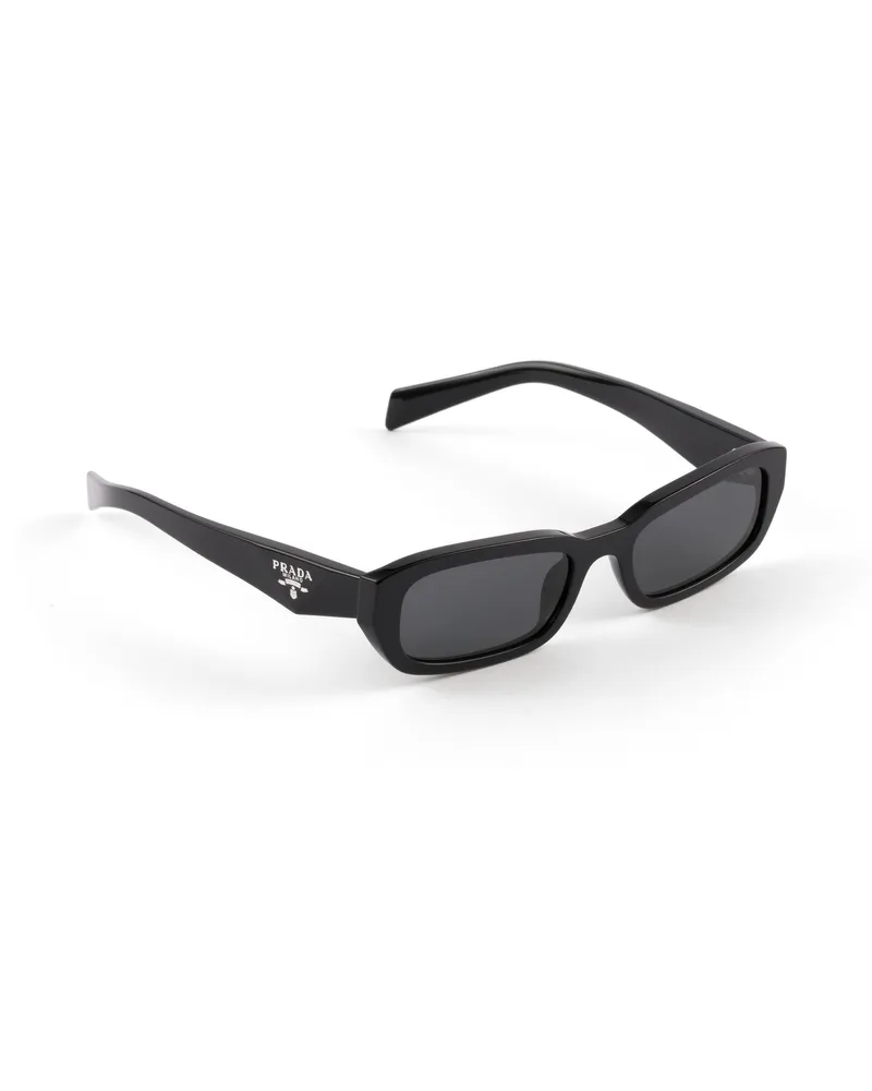 Prada Symbole Sonnenbrille, Damen, Schiefergraue Gläser Schiefergraue