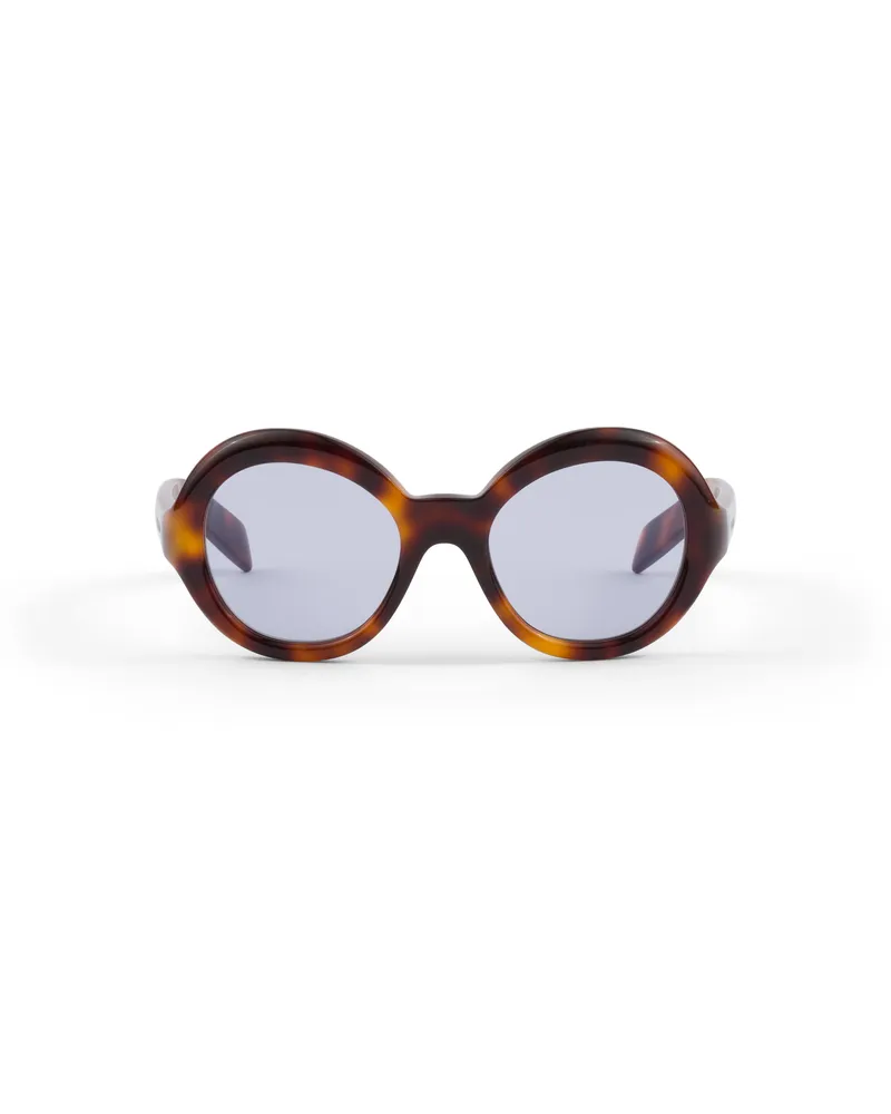 Prada Shadowplay Sonnenbrille, Damen, Gläser In Flieder Gläser