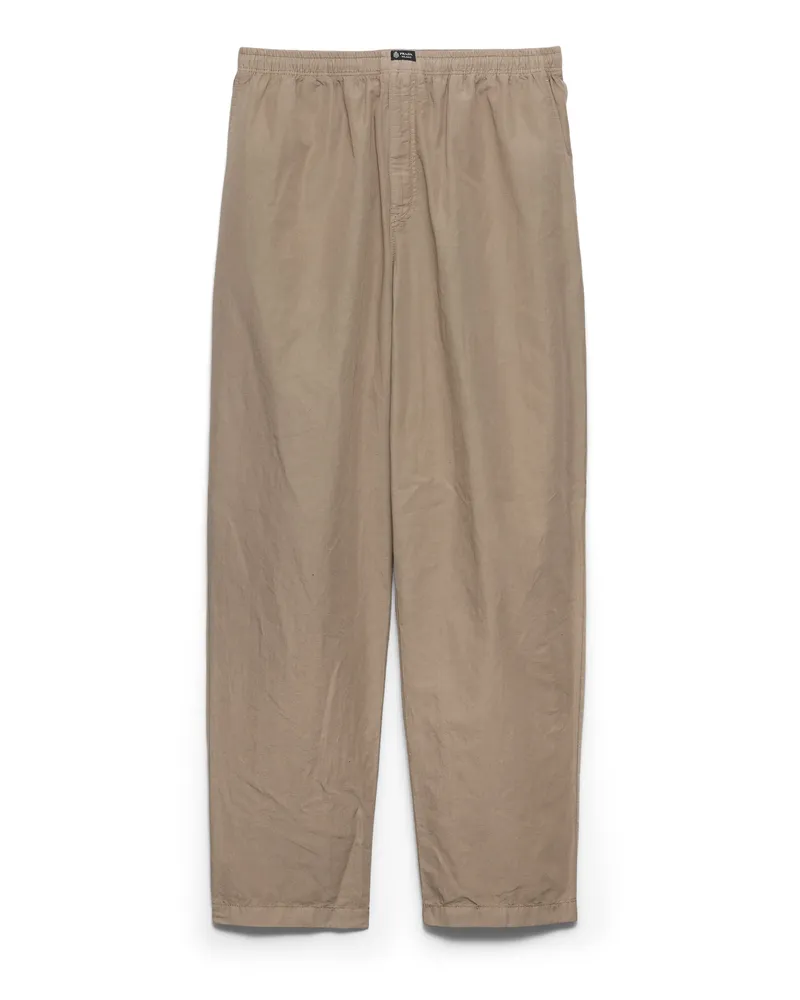 Prada Hose Aus Leinenmischgewebe, Herren, Lehmgrau, Größe Lehmgrau