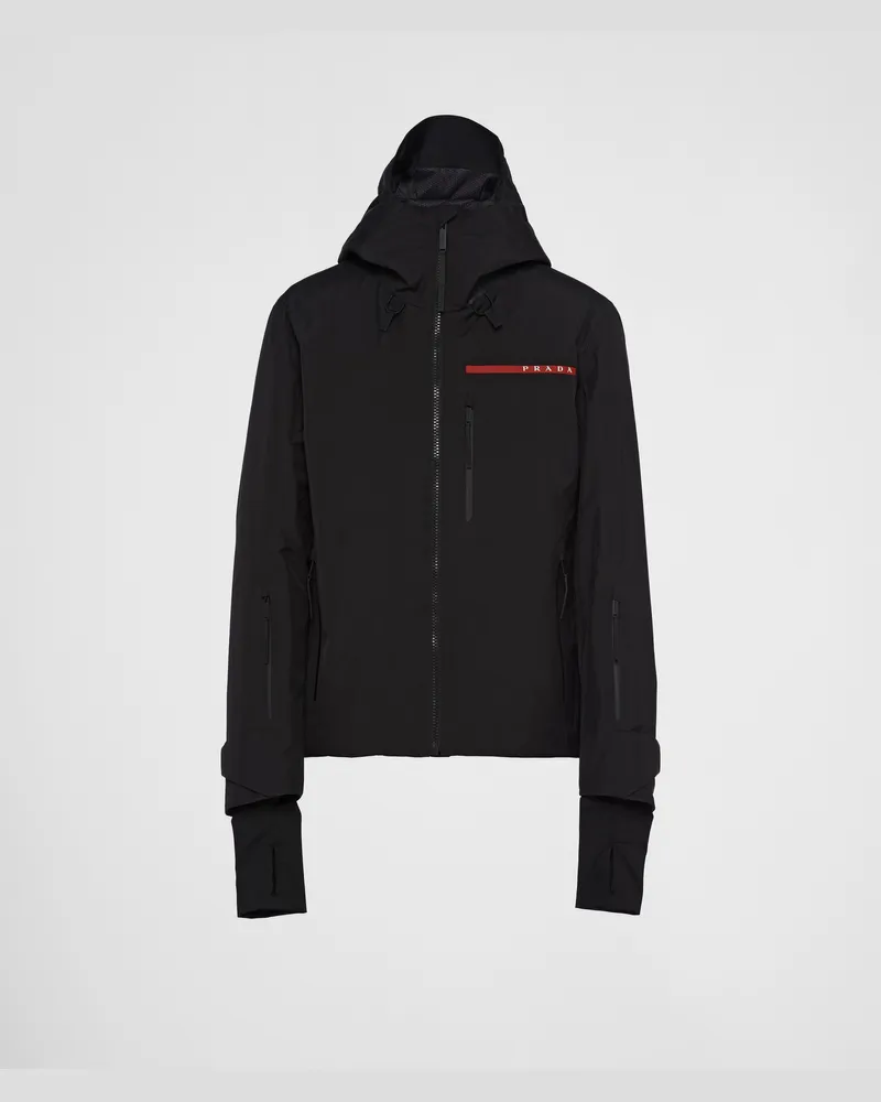 Prada Blousonjacke aus Extreme-Tex Schwarz