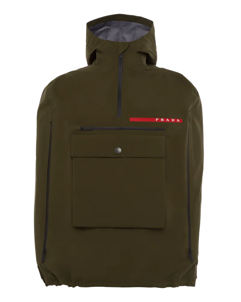 Prada Jacke aus GORE-TEX PRO Militärgrün