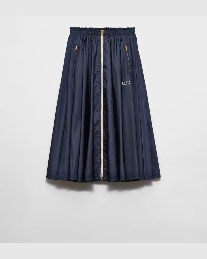 Prada Rock aus leichtem Re-Nylon Blau