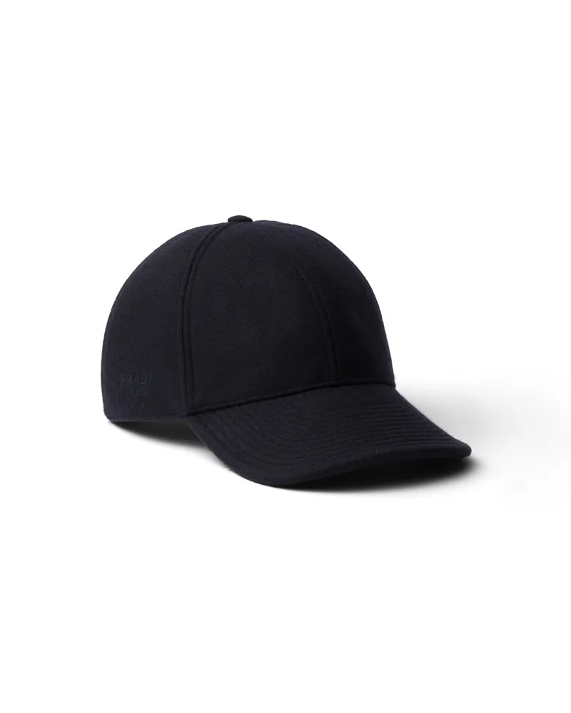 Prada Baseballkappe Aus Stoff, Herren, Blau, Größe Blau