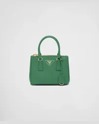 Prada Galleria Mini Bag aus Saffiano-Leder Mango