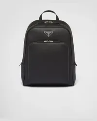 Prada Rucksack aus Saffiano-Leder Schwarz