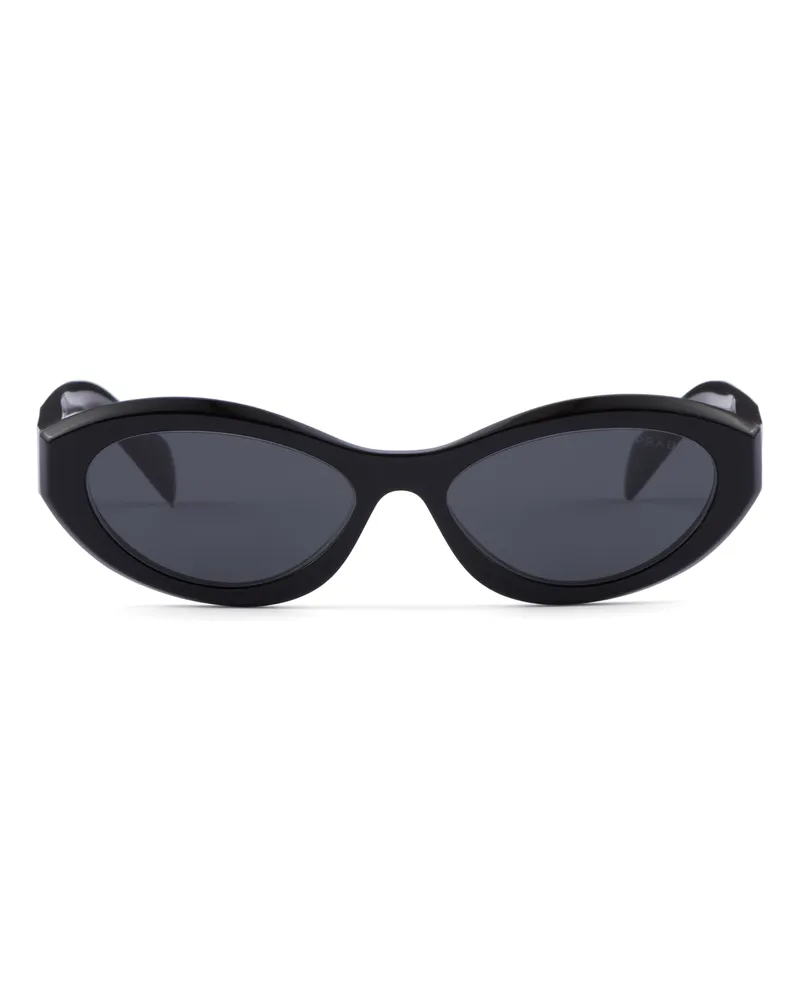 Prada Symbole Sonnenbrille, Damen, Schiefergraue Gläser Schiefergraue