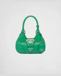 Prada Moon Tasche aus gepolstertem Nappa-Leder Mango