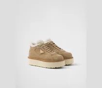 Mid-Top-Sneaker aus Wildleder