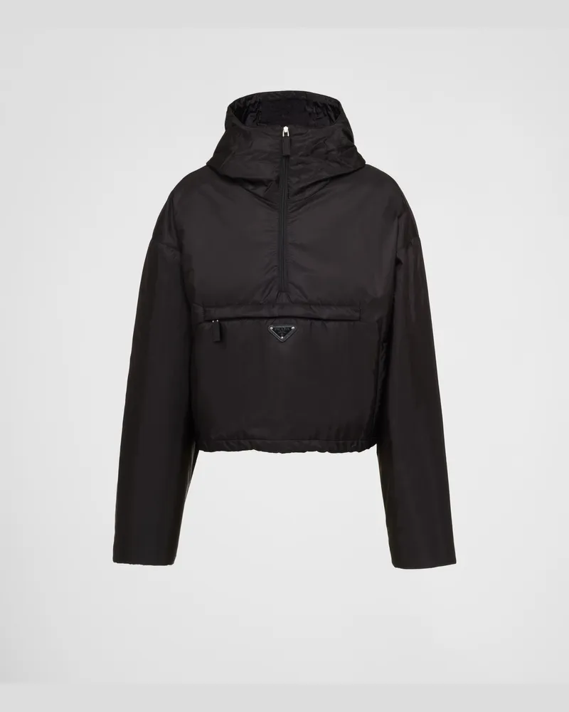Prada Blousonjacke aus Re-Nylon Schwarz