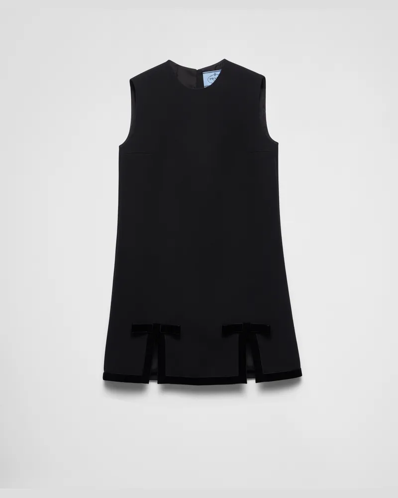 Prada Minikleid aus Natté Schwarz