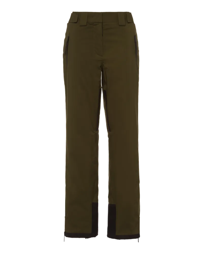 Prada Skihose aus GORE-TEX PRO Militärgrün