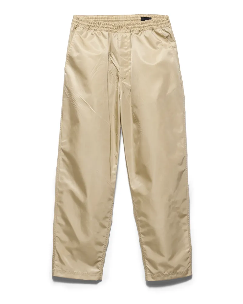 Prada Hose Aus Re-nylon, Herren, Wüstenbeige, Größe Wüstenbeige