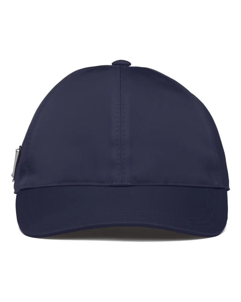 Prada Baseballkappe Aus Re-nylon, Herren, Blau, Größe Blau