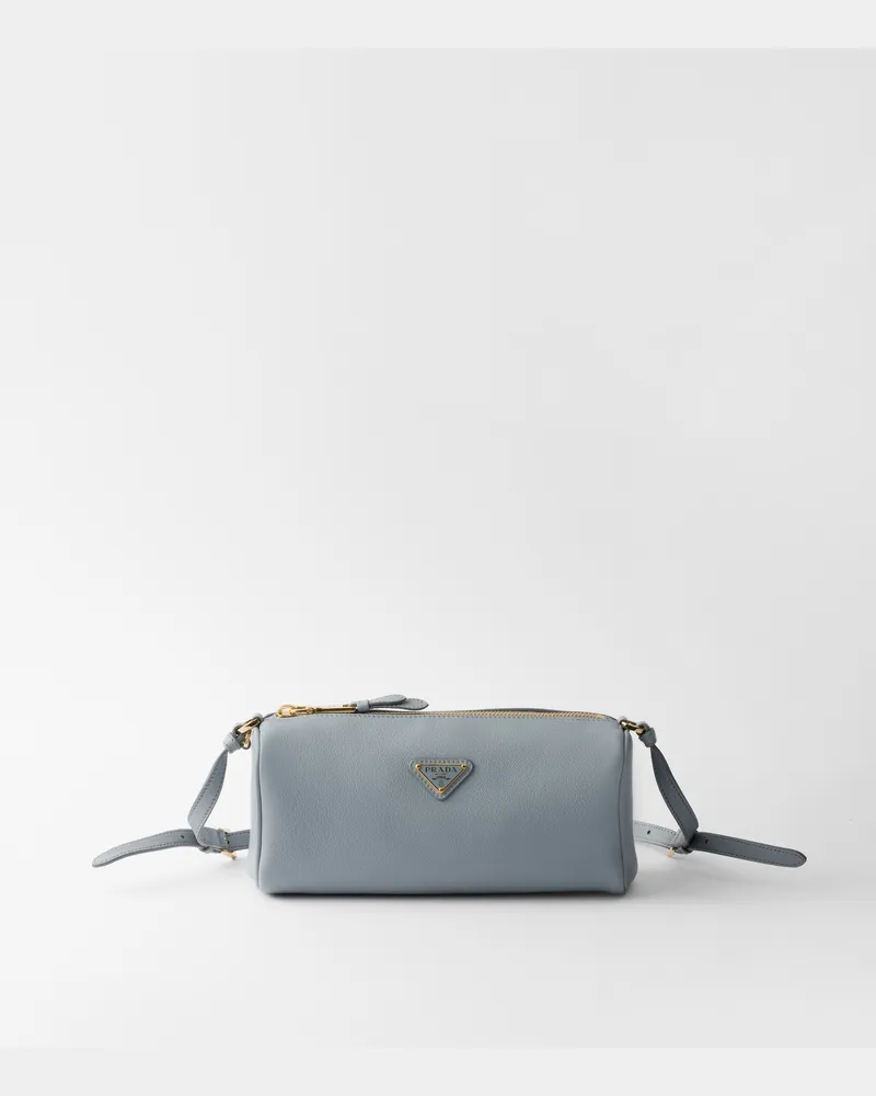 Prada Pouch aus Leder Opal