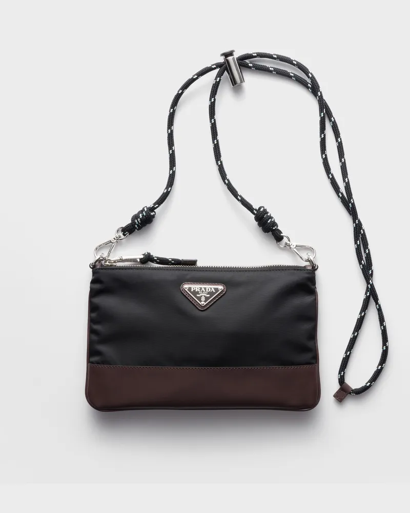 Prada Speedrock Smartphone-Hülle aus Re-Nylon Schwarz