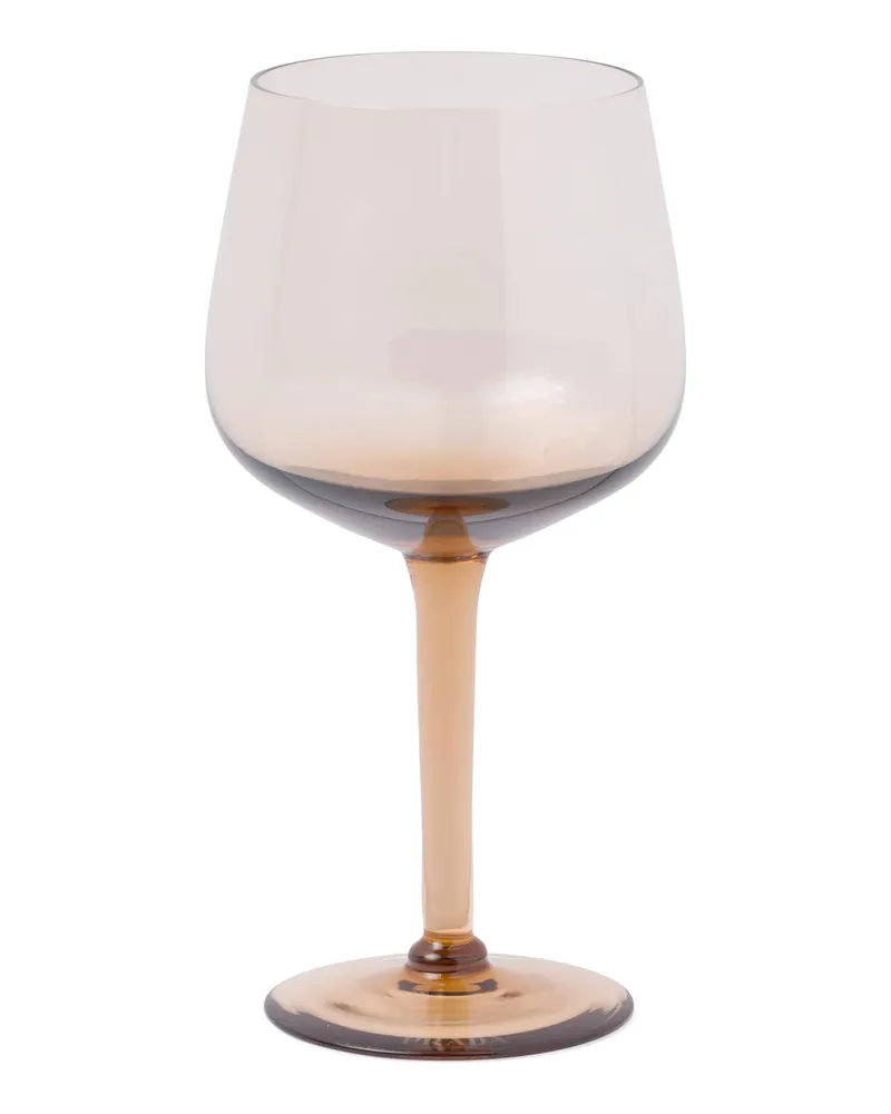 Prada Set Mit Zwei Wassergläsern Aus Kristall – New York, , Onyx Onyx