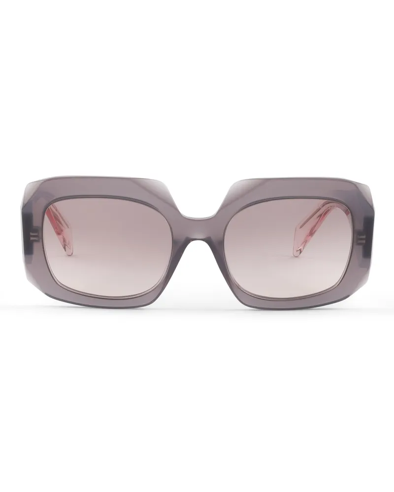 Prada Symbole Sonnenbrille, Damen, Linsenfarbe Anthrazit Linsenfarbe
