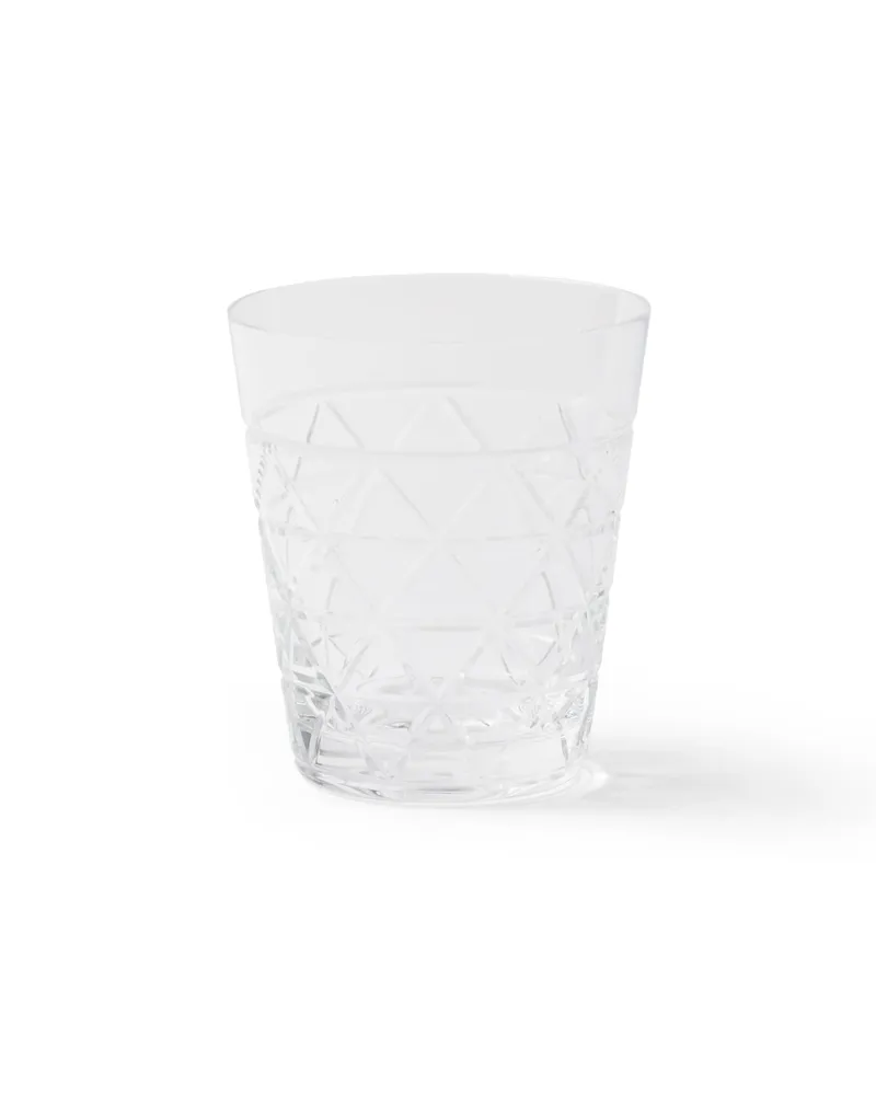 Prada Wasserglas Aus Kristall – Triangles, , Kristall Kristall