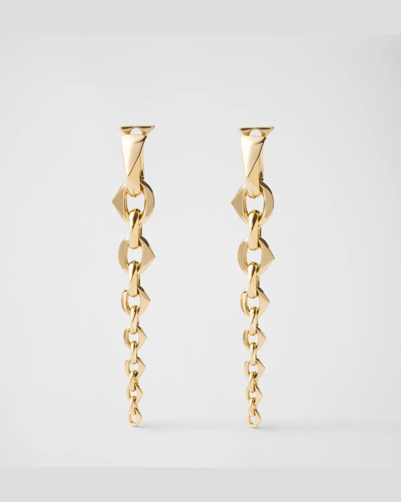 Prada Eternal Gold Ohrhänger – Gelbgold Gold