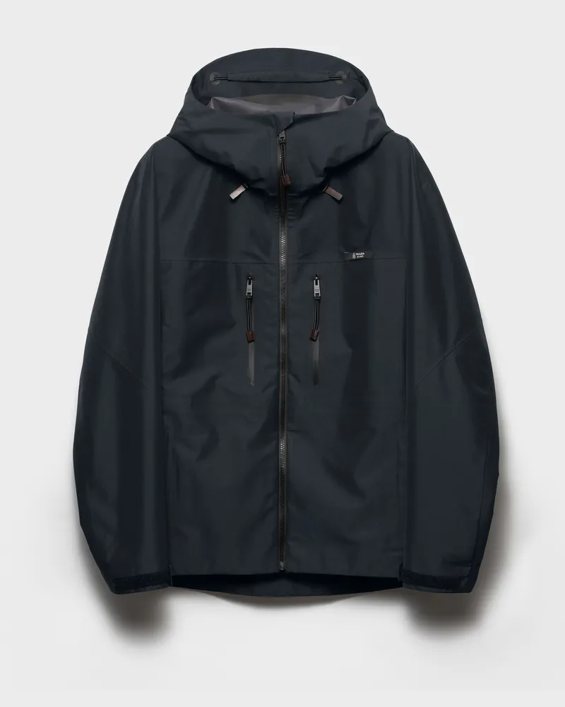 Prada Jacke aus Funktionsgewebe Schwarz