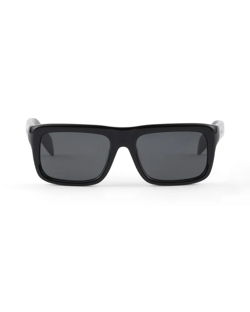 Prada Eyewear Collection Sonnenbrille, Herren, Schiefergraue Gläser Schiefergraue