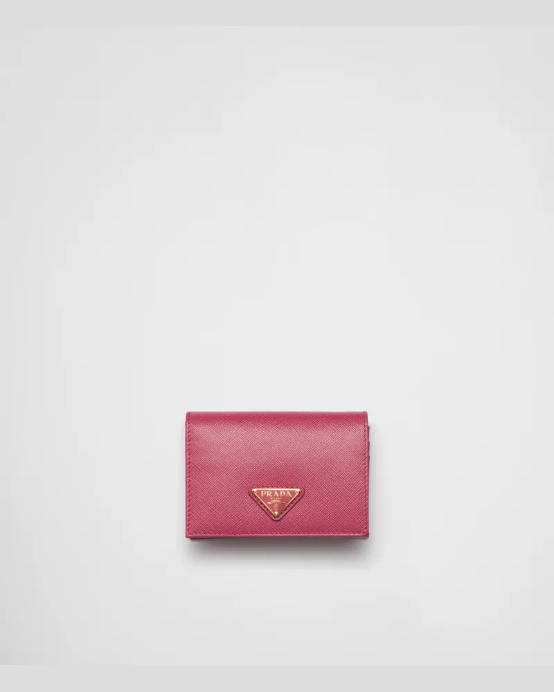 Prada Small Saffiano Leather Wallet Heiderosa