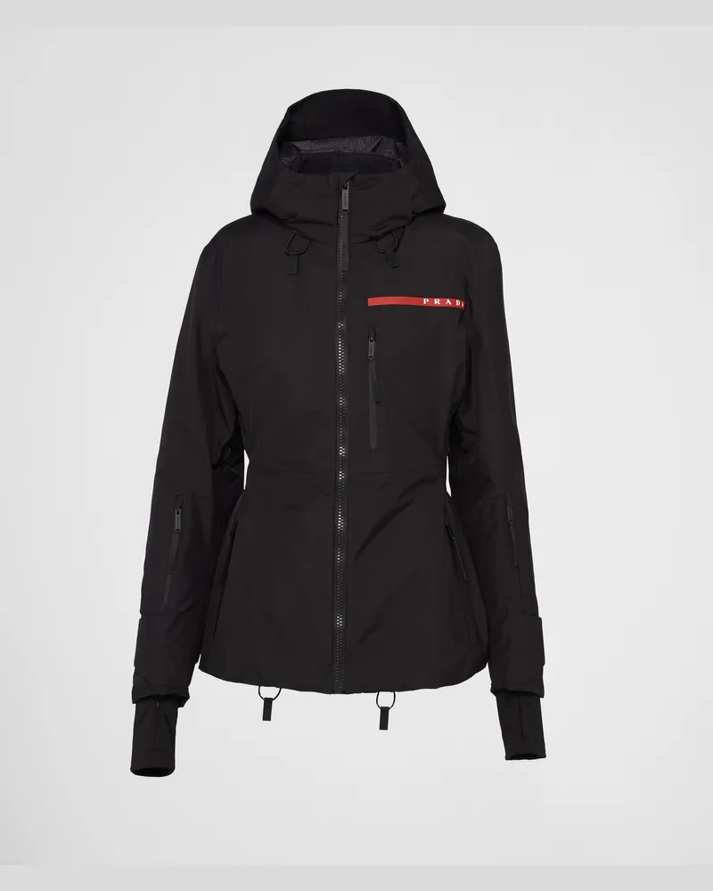 Prada Skijacke aus Extreme-Tex Schwarz