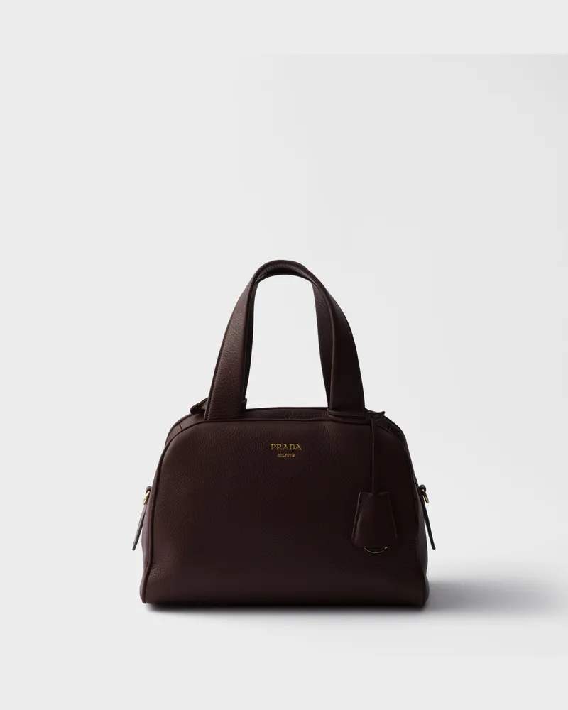 Prada Mittelgroße Henkeltasche aus Leder Sienna