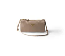 Mini Bag Aus Satin, Damen, Cameo
