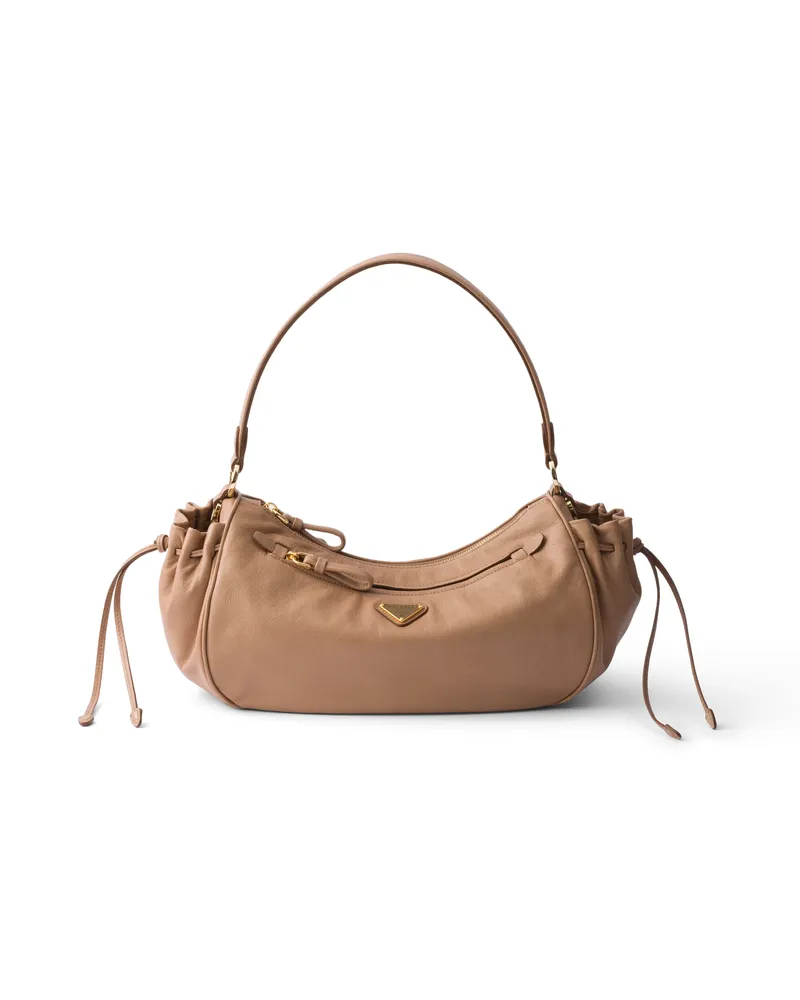 Prada Kleine Tasche Aus Leder, Damen, Cameo Cameo