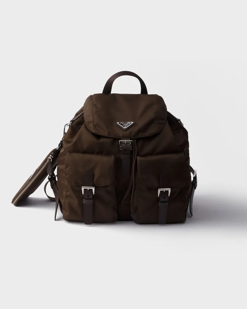 Prada Rucksack aus Re-Nylon Sienna